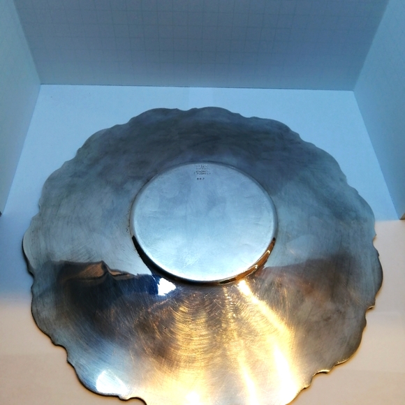 Sterling Silver Sheffield Reproduction Plate - Picture 7 of 8